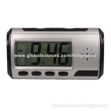 Hidden clock camera with motion detection and 12 hours battery lifespan